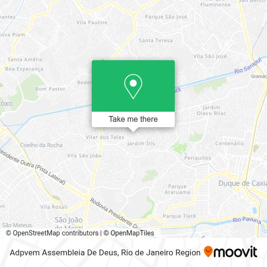 Adpvem Assembleia De Deus map