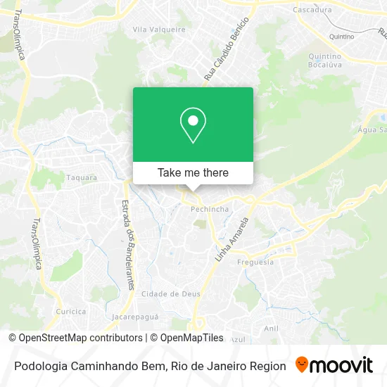 Podologia Caminhando Bem map