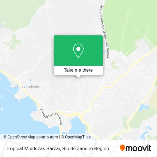 Tropical Miudezas Barzar map