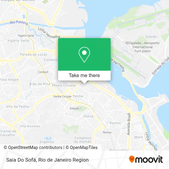 Saia Do Sofá map