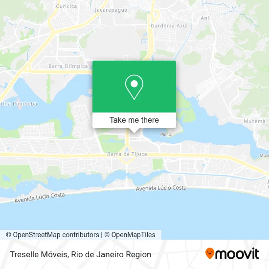 Treselle Móveis map