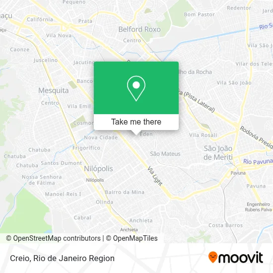 Creio map