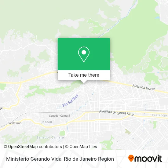 Ministério Gerando Vida map