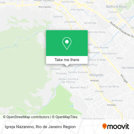 Igreja Nazareno map