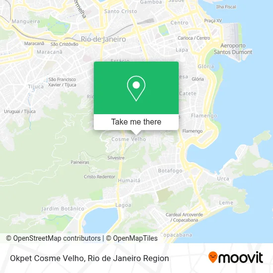 Okpet Cosme Velho map