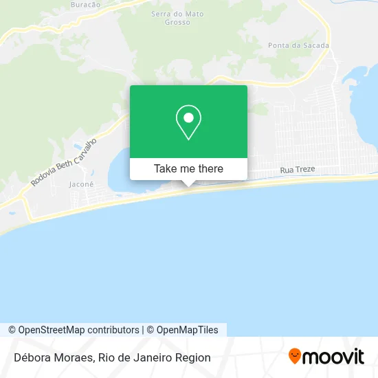 Débora Moraes map