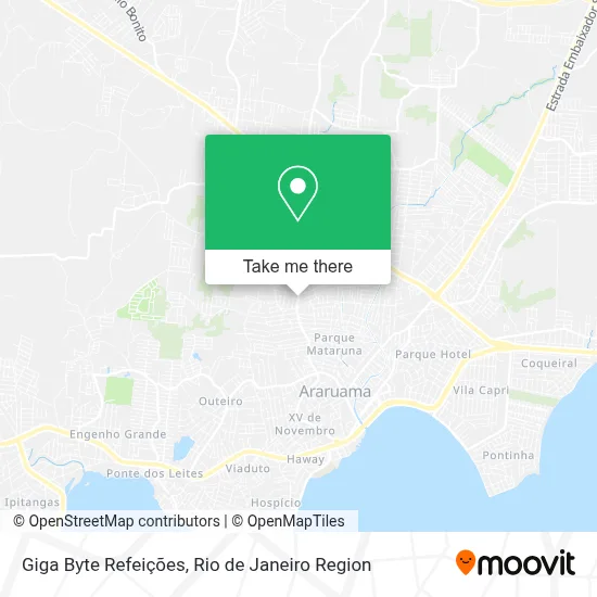 Giga Byte Refeições map