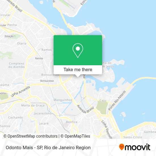 Odonto Mais - SP map