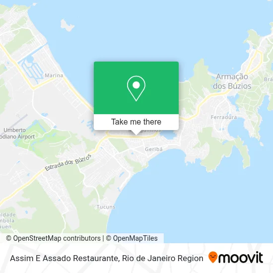 Assim E Assado Restaurante map