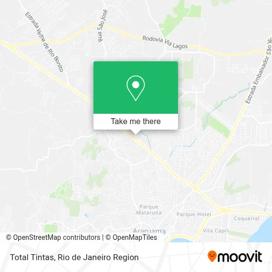 Total Tintas map