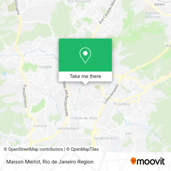 Maison Merlot map