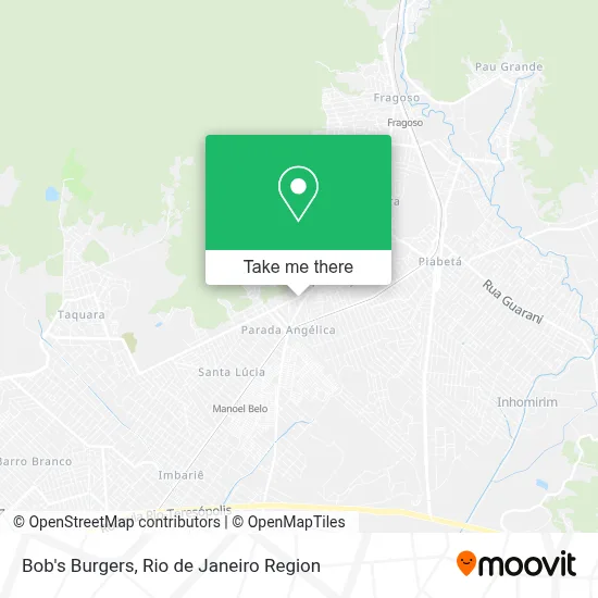 Bob's Burgers map
