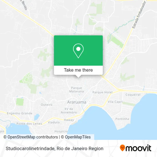 Studiocarolinetrindade map