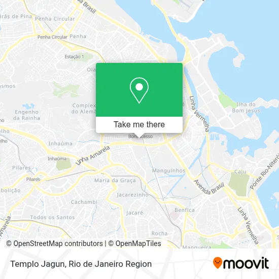 Templo Jagun map