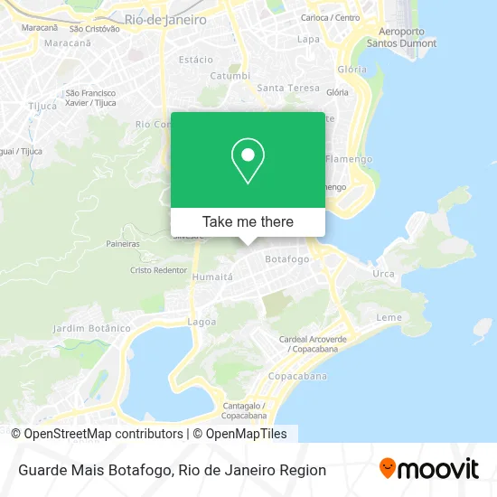 Guarde Mais Botafogo map
