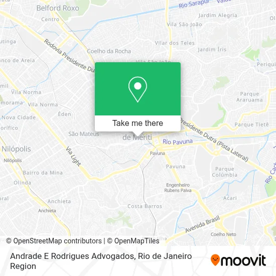 Andrade E Rodrigues Advogados map