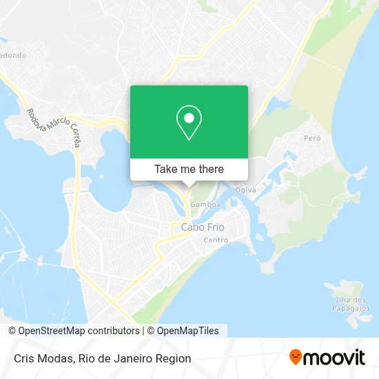 Cris Modas map