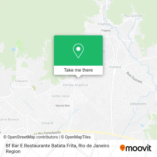 Bf Bar E Restaurante Batata Frita map