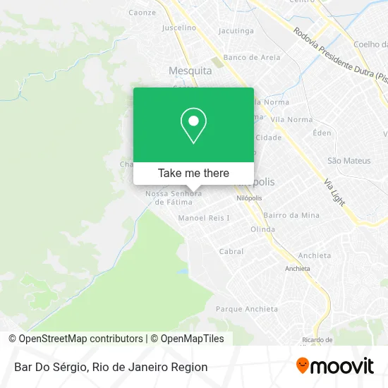 Bar Do Sérgio map