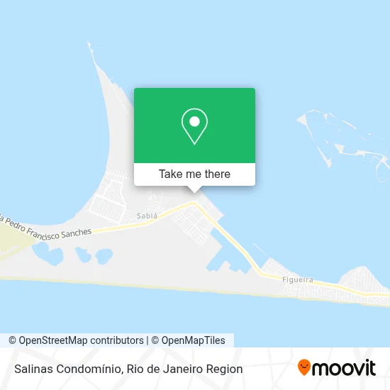 Salinas Condomínio map
