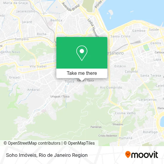 Soho Imóveis map