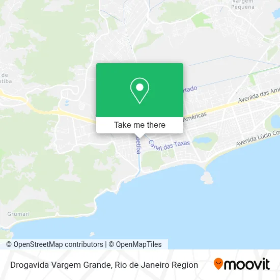 Drogavida Vargem Grande map