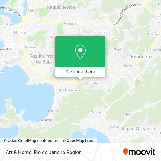 Arte & Casa map