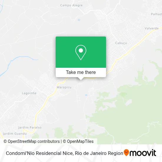 Condomi'Nio Residencial Nice map