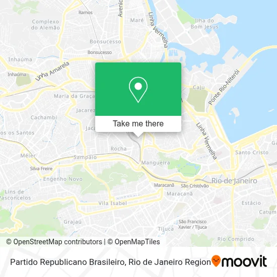 Partido Republicano Brasileiro map
