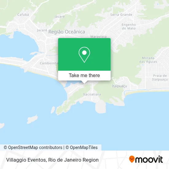 Villaggio Eventos map