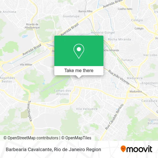Barbearia Cavalcante map