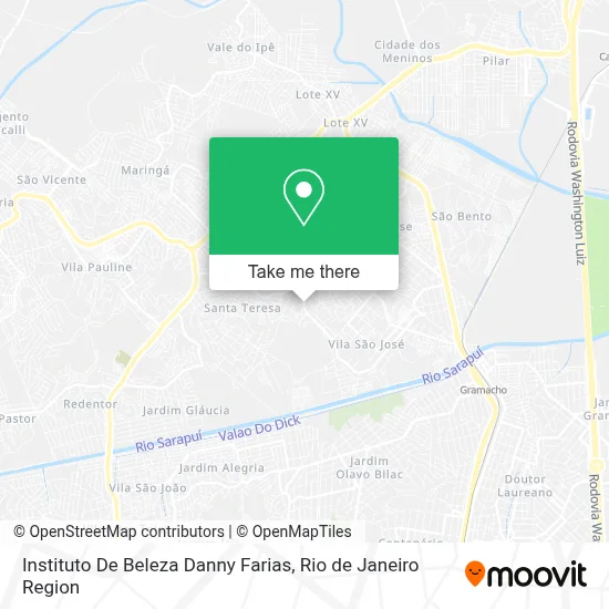 Instituto De Beleza Danny Farias map