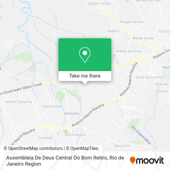 Assembleia De Deus Central Do Bom Retiro map
