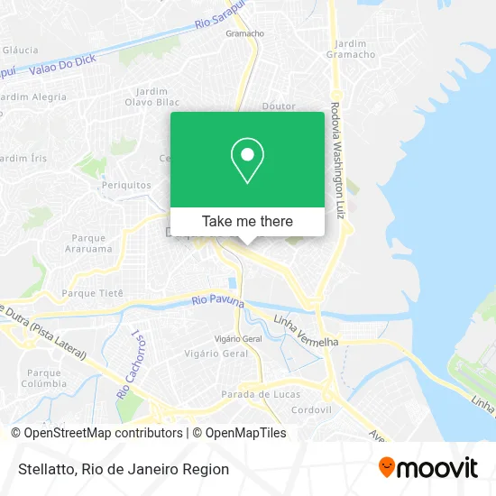 Stellatto map