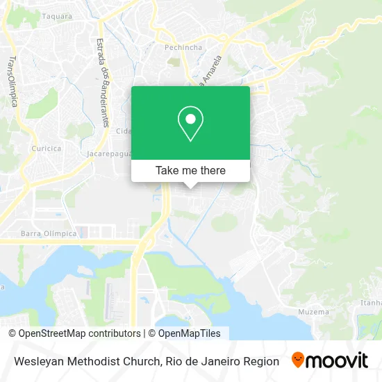 Wesleyan Methodist Church map