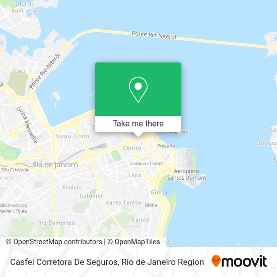 Casfel Corretora De Seguros map