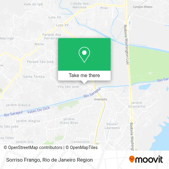 Sorriso Frango map