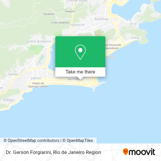 Dr. Gerson Forgiarini map
