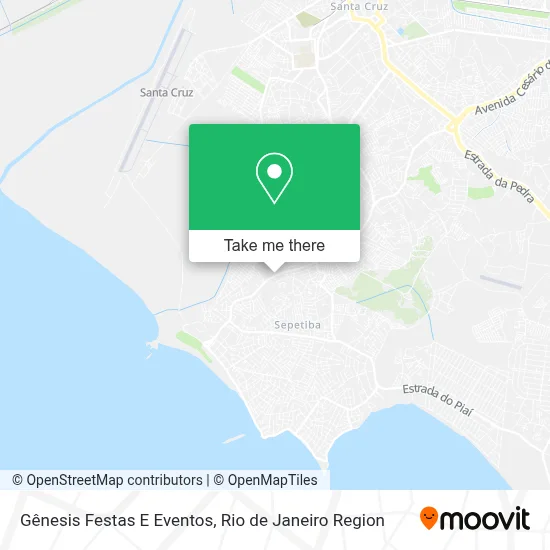 Gênesis Festas E Eventos map