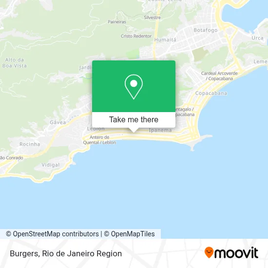Burgers map