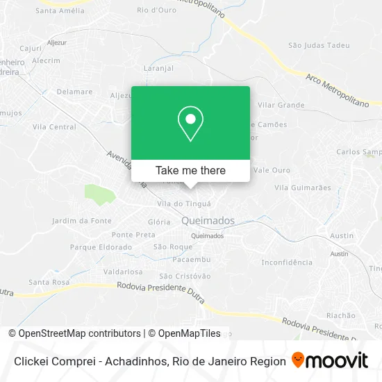 Clickei Comprei - Achadinhos map