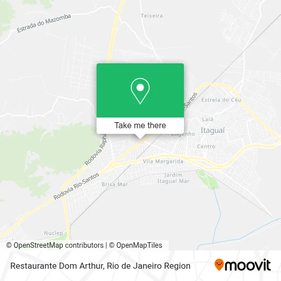 Restaurante Dom Arthur map