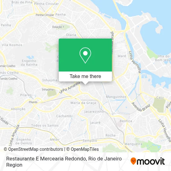 Restaurante E Mercearia Redondo map