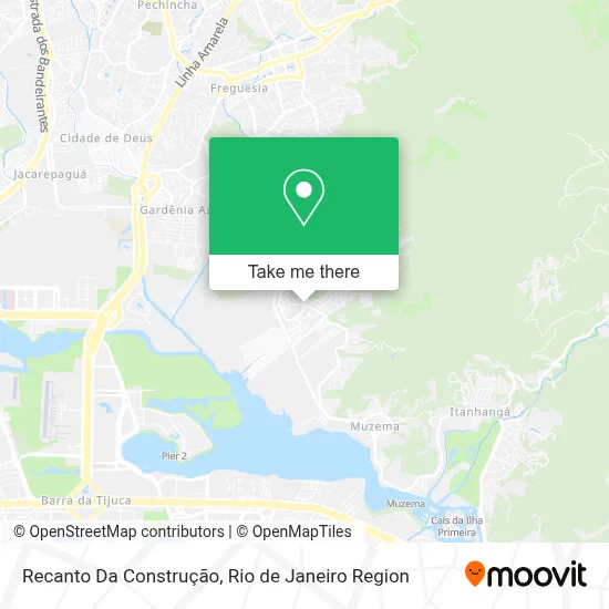 Recanto Da Construção map