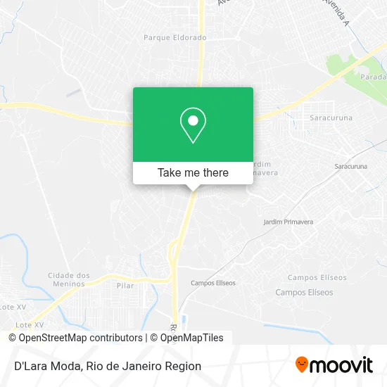 D'Lara Moda map