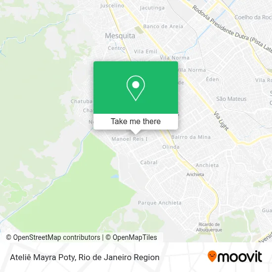 Ateliê Mayra Poty map