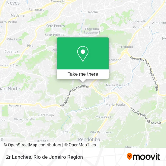 2r Lanches map