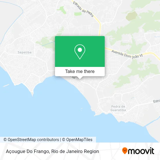 Açougue Do Frango map