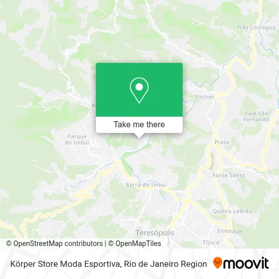 Körper Store Moda Esportiva map