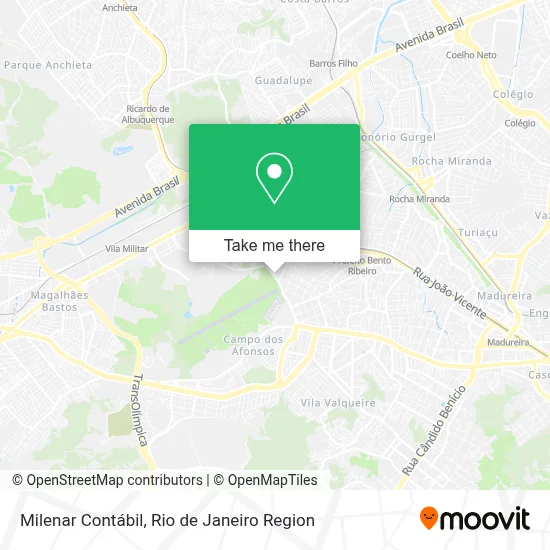 Milenar Contábil map